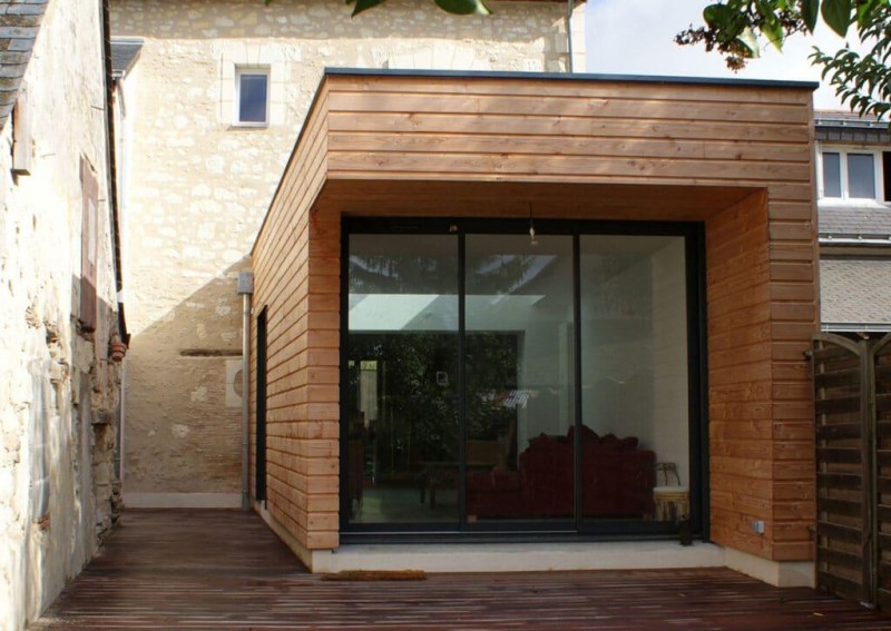 Projet d'agrandir : Extension de maison située à Condé-sur-Noireau