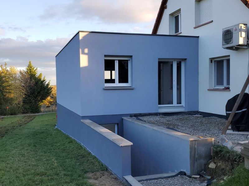 Projet d'agrandir : Extension de maison située à Saint-Jean-de-Védas