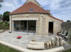 Création d'ouverture pour baie vitrée à Châteauroux