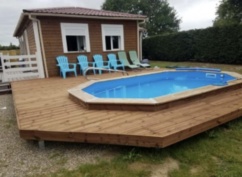 Terrasse bois à Parisot