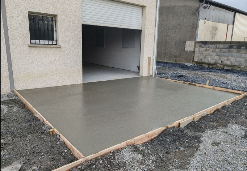 Dalle béton / terrasse béton  à Lavalette