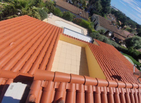 Peinture de toiture en tuiles à La Bastide-du-Salat