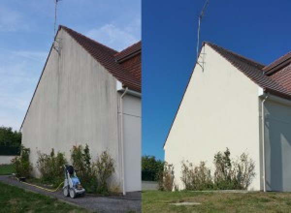 Peinture sur murs extérieurs à L'Abergement-de-Cuisery