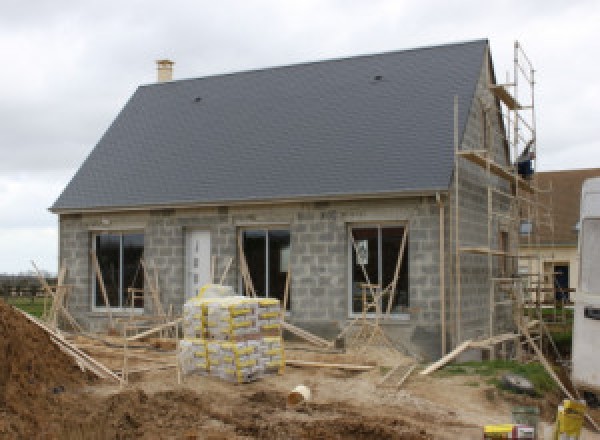 Enduit sur maisons individuelles à Fresnicourt-le-Dolmen