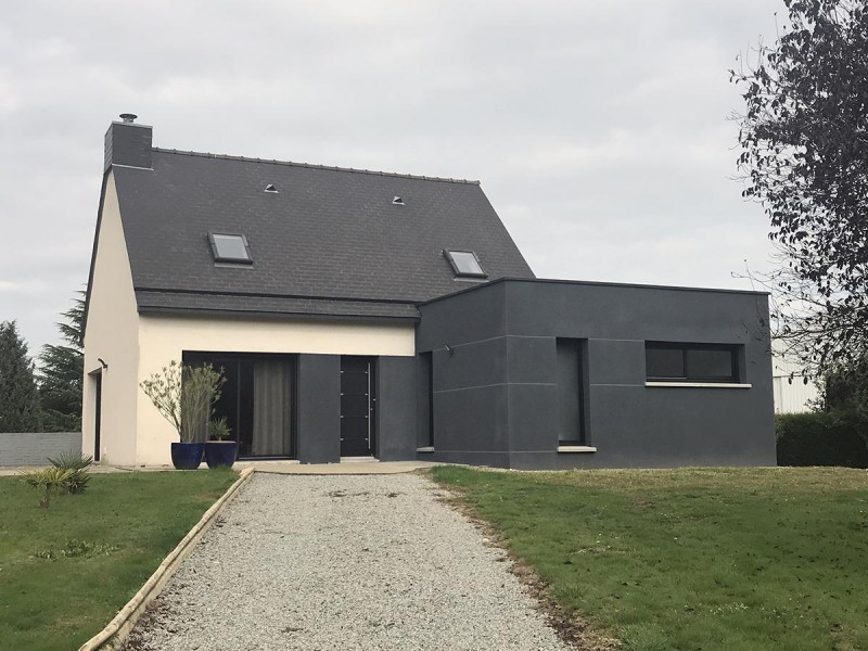 Projet d'agrandir : Extension de maison située à Moutiers-en-Cinglais