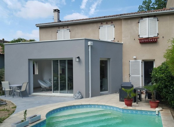 Extension de maison à Aigues-Juntes à Aigues-Juntes