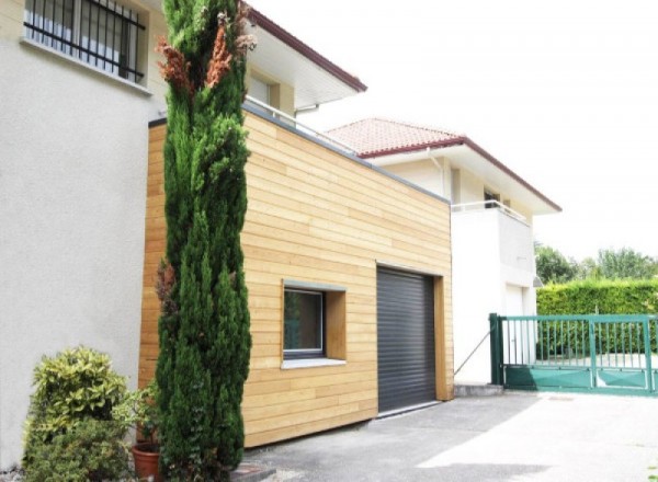 Extension de maison en bois à Anlhiac