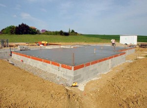 Dalle béton et radier isolé à Aucey-la-Plaine