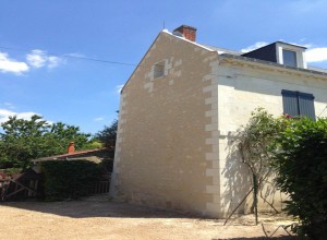 Rénovation de façade en pierre à Moineville à Moineville