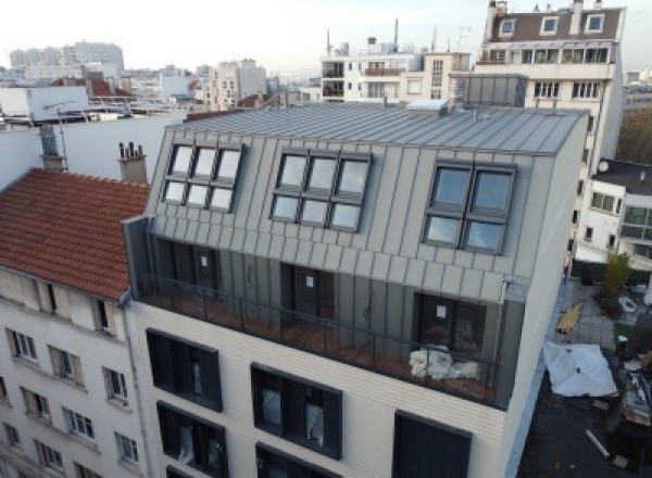 Surélévation de toiture à Bécon-les-Granits à Bécon-les-Granits